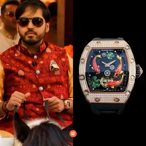 anant ambani watch value.